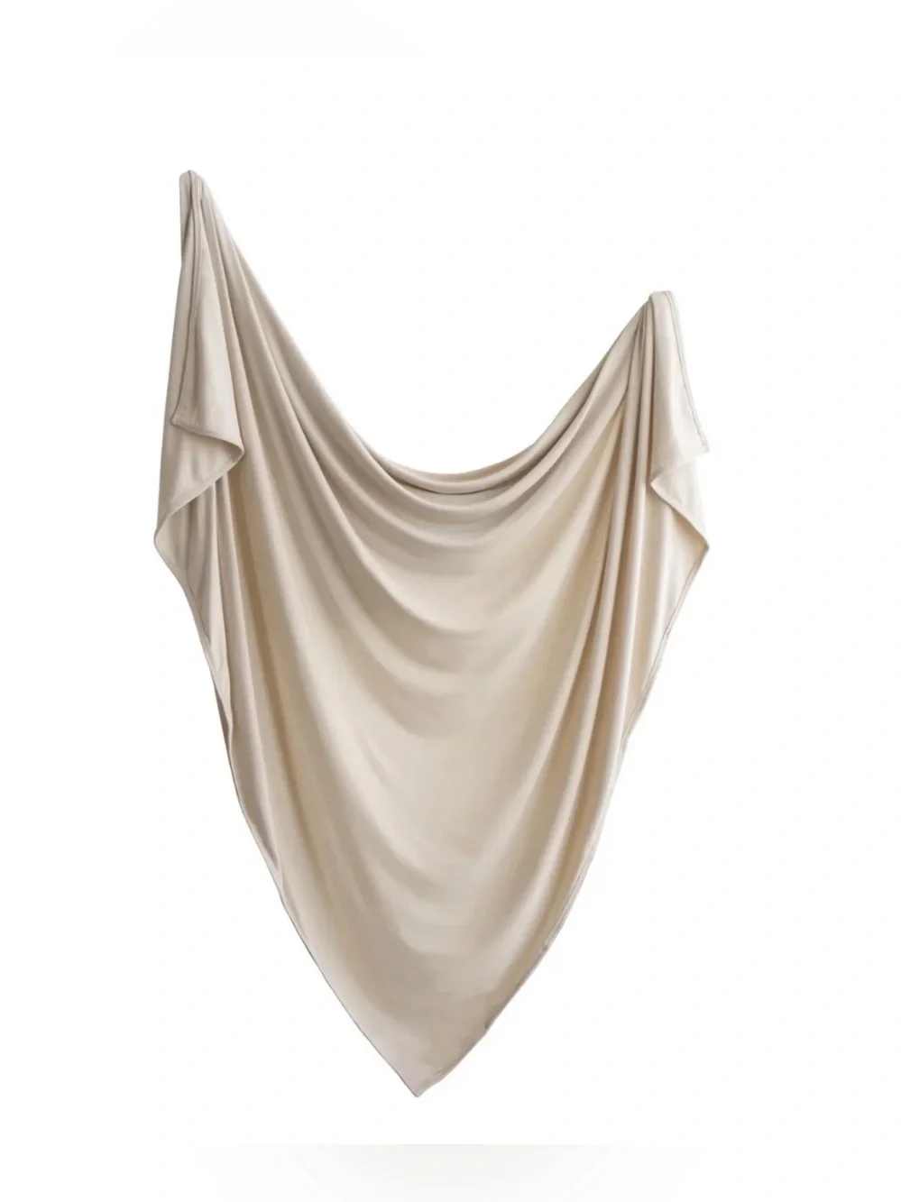 Mushie Stretchy Swaddle - Fog